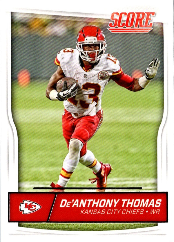 2016 Score De'Anthony Thomas #164