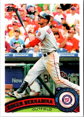 2011 Topps Roger Bernadina #84 Rookie