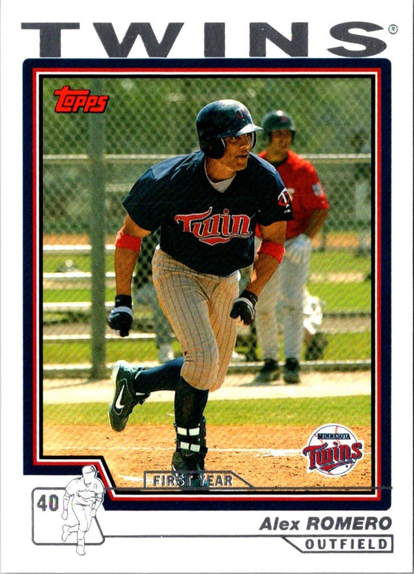 2004 Topps Traded & Rookies Alex Romero #T188 Rookie