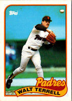 1989 Topps Traded Walt Terrell #117T