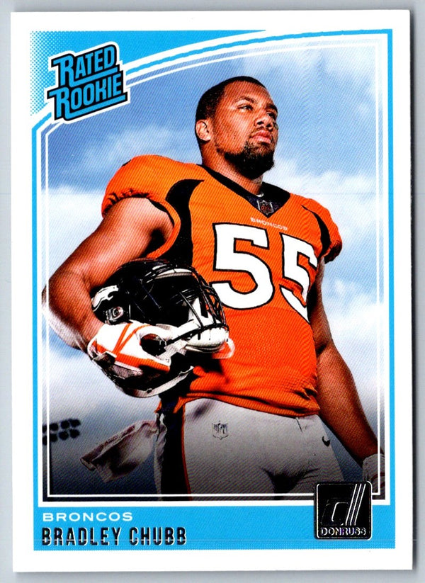 2018 Donruss Bradley Chubb #319 Rookie