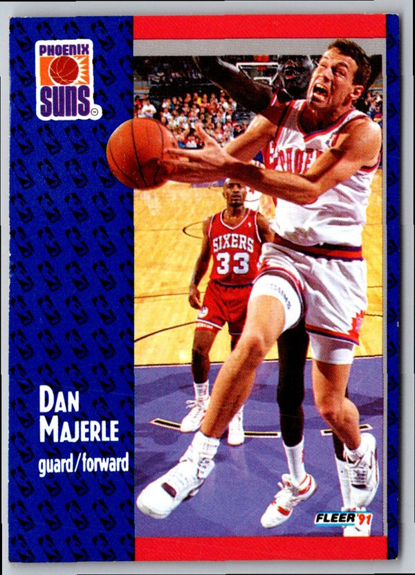 1991 Fleer Dan Majerle #163