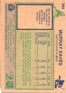 1983 O-Pee-Chee Murray Eaves