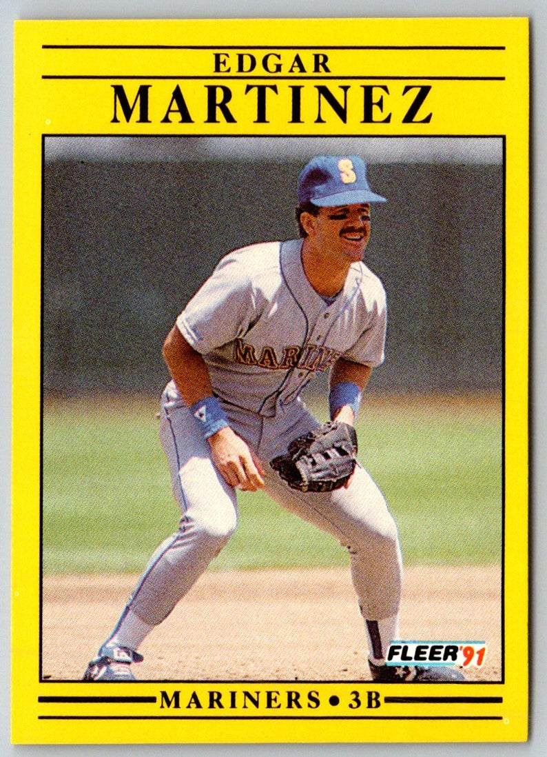 1991 Fleer Edgar Martinez