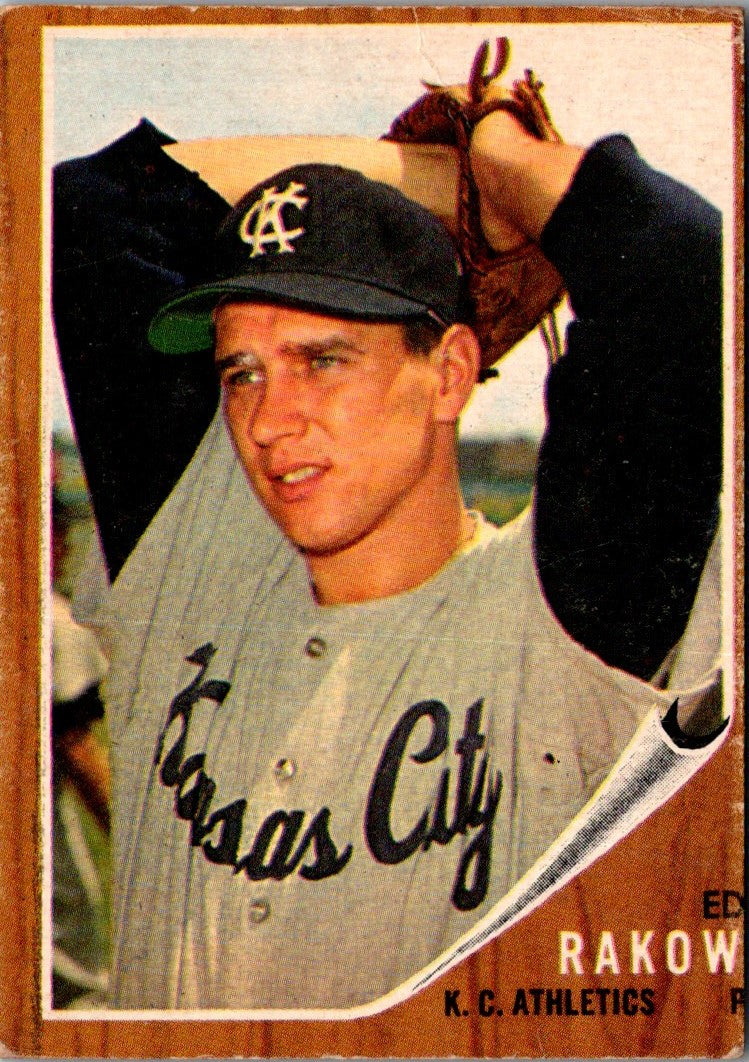 1962 Topps Ed Rakow