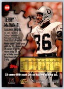 1997 Topps Stadium Club Football Terry McDaniel