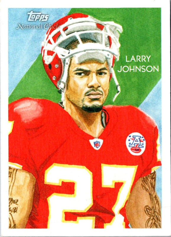 2009 Topps National Chicle Larry Johnson #C63