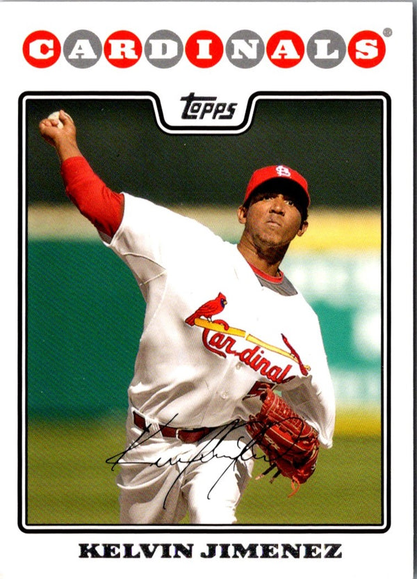 2008 Topps Updates & Highlights Kelvin Jimenez #UH246