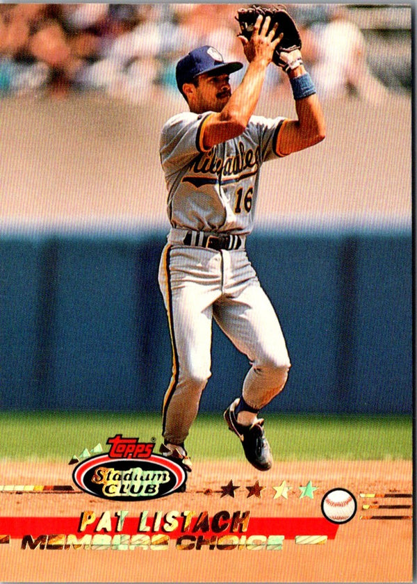1993 Stadium Club Pat Listach #293