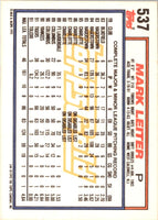 1992 Topps Mark Leiter #537