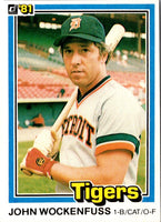 1981 Donruss John Wockenfuss #245