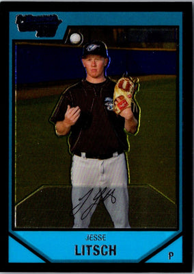 2007 Bowman Chrome Prospects Jesse Litsch #BC42