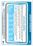 2011 Bowman Chrome Prospects Jeremy Barfield