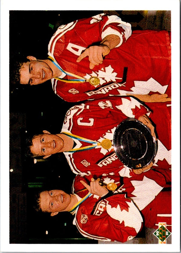 1990 Upper Deck Kris Draper/Steven Rice/Eric Lindros #473