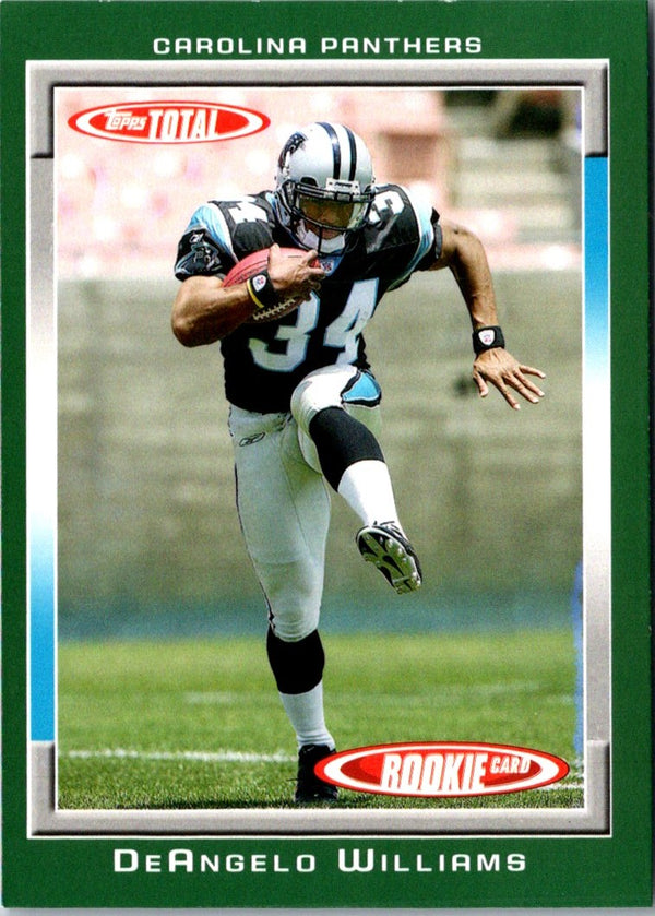 2006 Topps Total DeAngelo Williams #451 Rookie