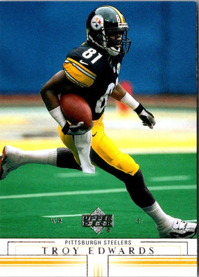 2001 Upper Deck Troy Edwards #134