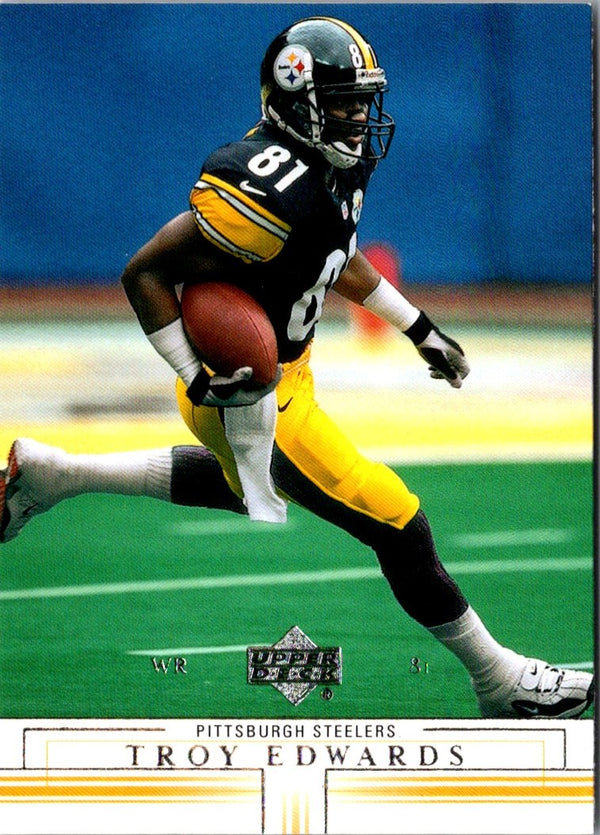 2001 Upper Deck Troy Edwards #134