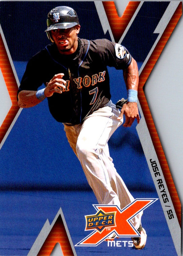 2009 Upper Deck X Jose Reyes #54