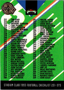 1993 Stadium Club Super Teams Bowl Checklist 251-375