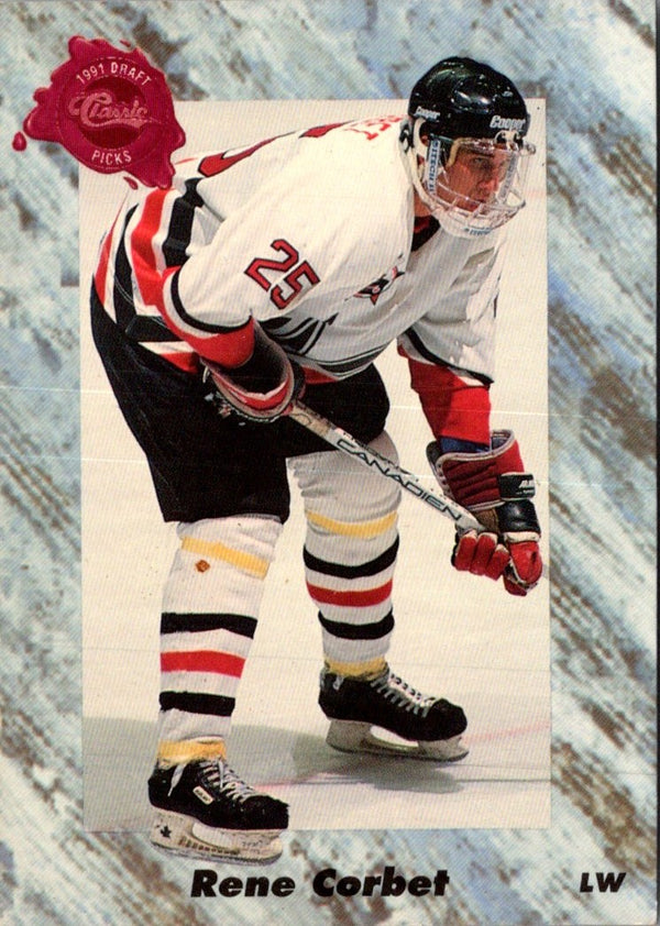 1991 Classic Draft Picks Rene Corbet #21