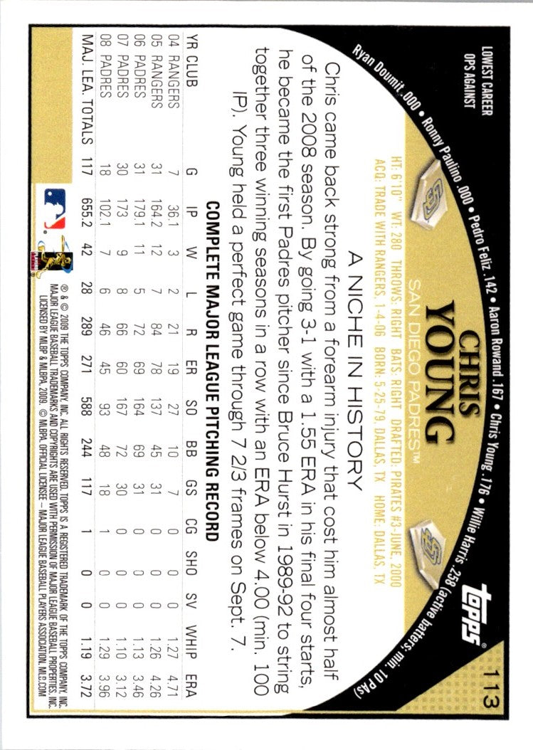 2009 Topps Chris Young