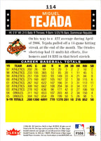 2006 Fleer Tradition Miguel Tejada #114