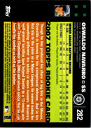 2007 Topps Oswaldo Navarro