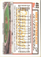 1992 Topps Gold Winners Mike Devereaux #492