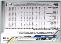 2020 Topps Update Scott Barlow #U-222