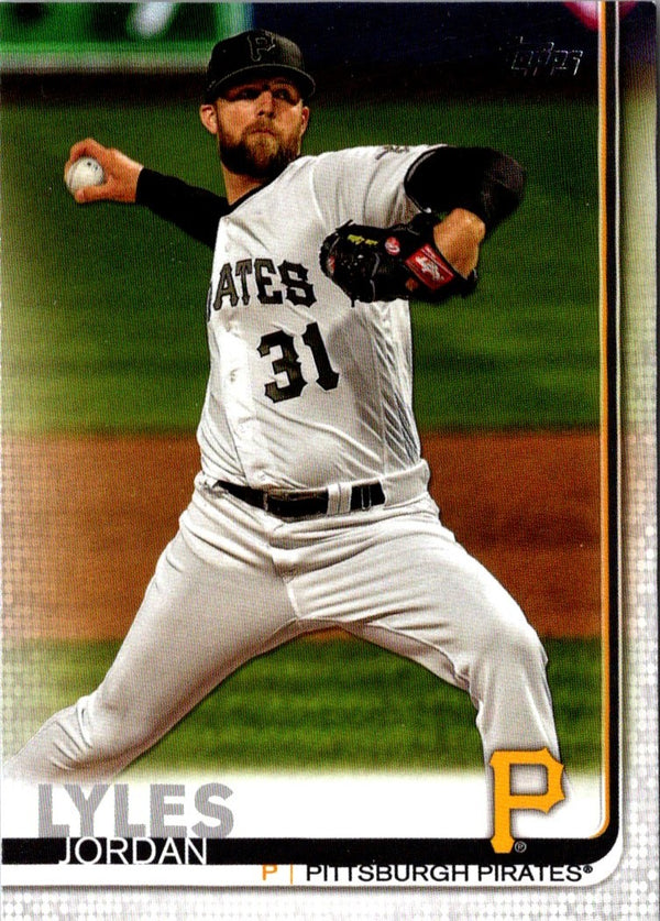 2019 Topps On-Demand Mini Jordan Lyles #US152