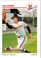 1991 Line Drive AAA Ted Wood #398