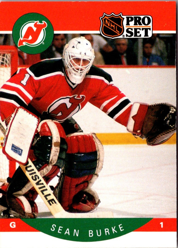 1990 Pro Set Sean Burke #164