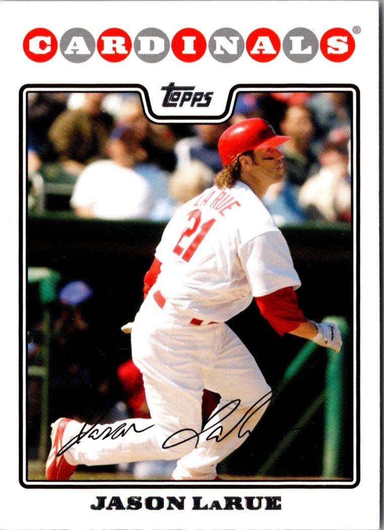 2008 Topps Updates & Highlights Jason LaRue