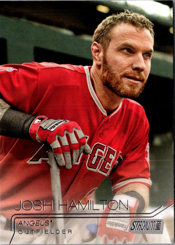 2015 Stadium Club Josh Hamilton #40