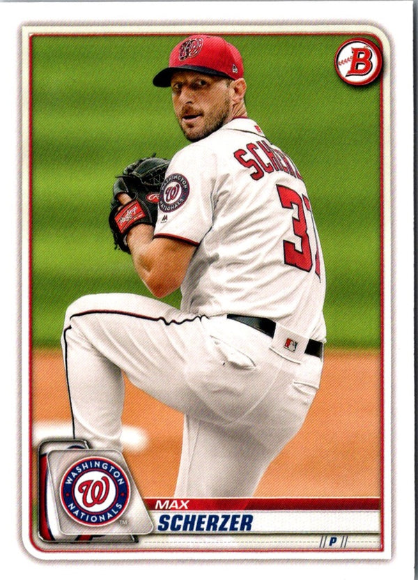 2020 Bowman Max Scherzer #53