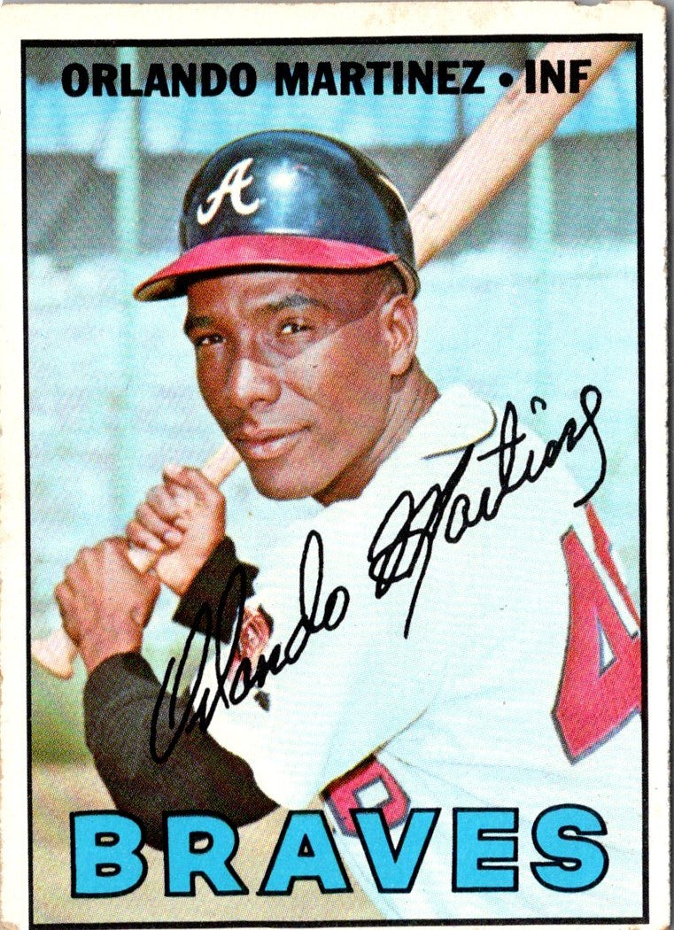 1967 Topps Orlando Martinez