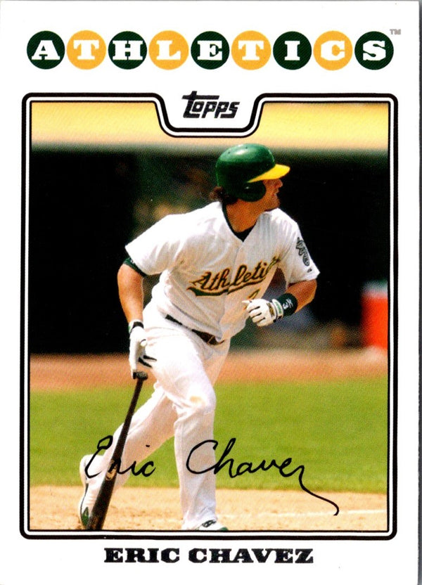 2008 Topps Eric Chavez #629