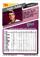 1993 Topps Andy Ashby #794