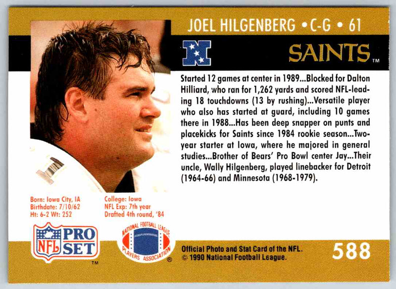 1992 Proset Joel Hilgenberg