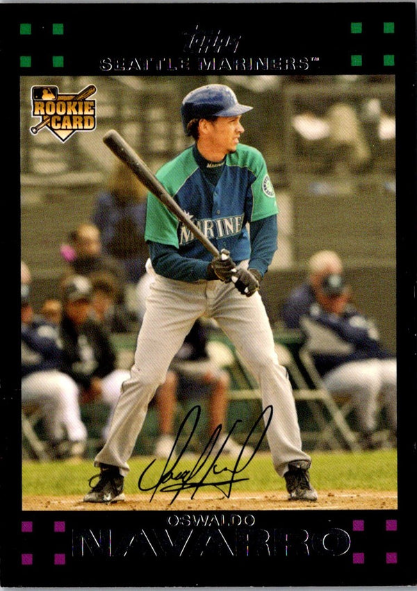 2007 Topps Oswaldo Navarro #282