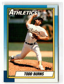 1990 Topps Tiffany Todd Burns