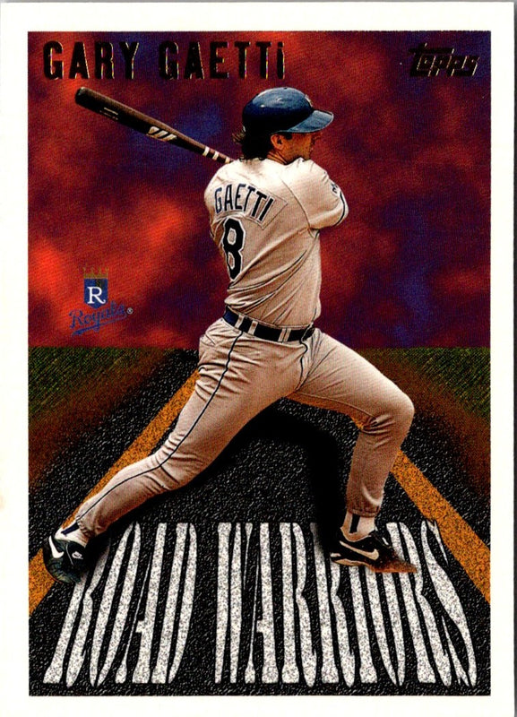 1996 Topps Road Warriors Gary Gaetti #RW7