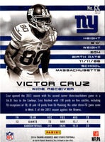 2014 Panini Rookies & Stars Victor Cruz #65