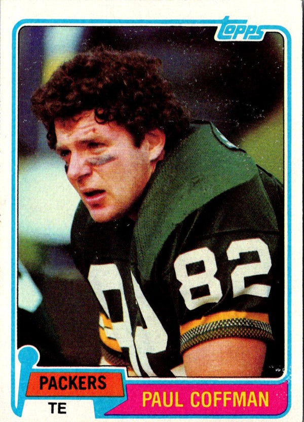 1981 Topps Paul Coffman #353 EX
