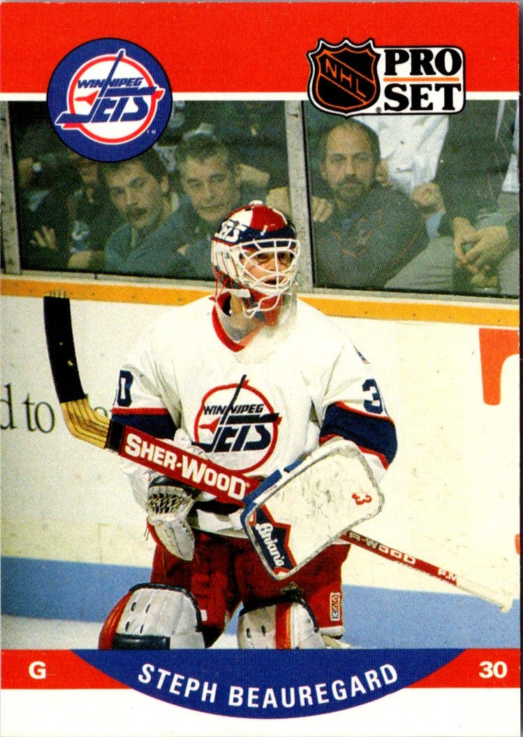 1990 Pro Set Stephane Beauregard