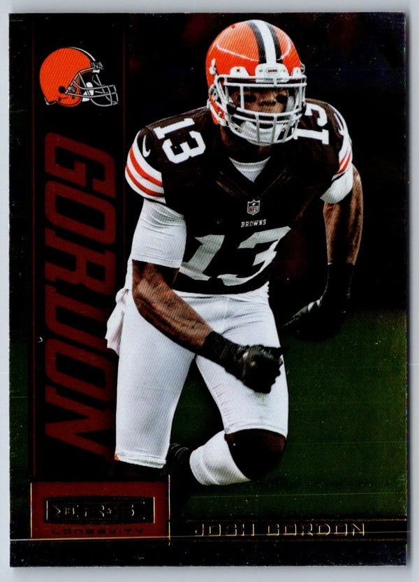 2013 Panini Rookies & Stars Longevity Josh Gordon #24