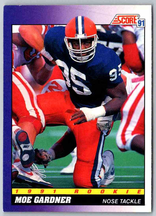 1991 Score Moe Gardner #594