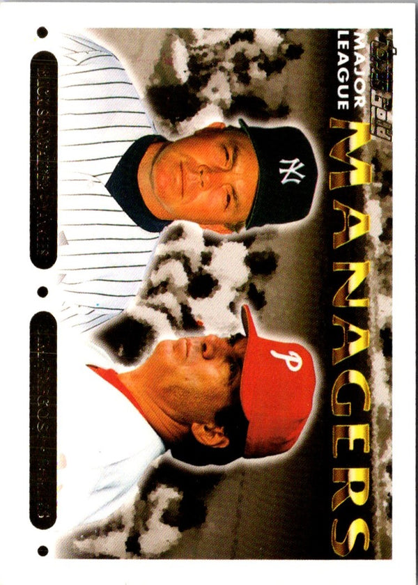 1993 Topps Buck Showalter/Jim Fregosi #510