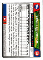2008 Topps Chrome Yunel Escobar #53