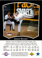 1998 SP Top Prospects Jason Brester #111